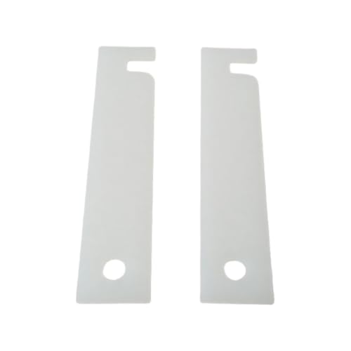 Supco DE7319 Dryer Dum Bearing Glides Slides for GE WE03X37319 2 Glides Per Pkg