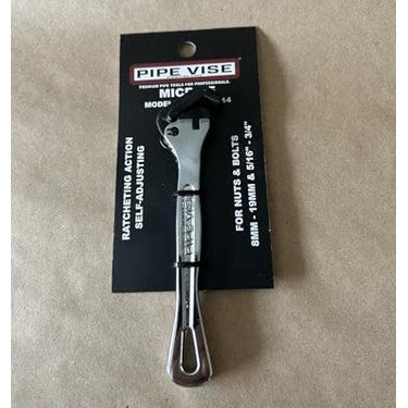 Pipe Vise ORIGINAL SW127-14 Micro 5 Steel Self-Adjusting Wrench 6 inches