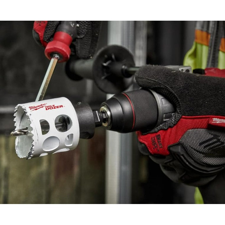 MILWAUKEE'S Hole Saw, Bi-Metal, Black, 3-3/4 in. (49-56-9643T)
