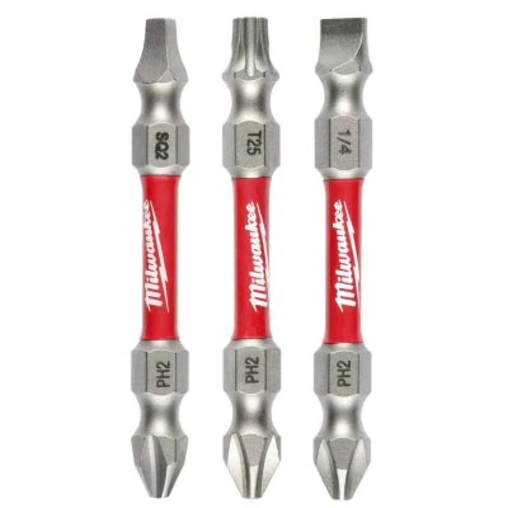 Milwaukee Electric - Shockwave Impact Duty. PH2/SQ2/T25 Double Ended BI