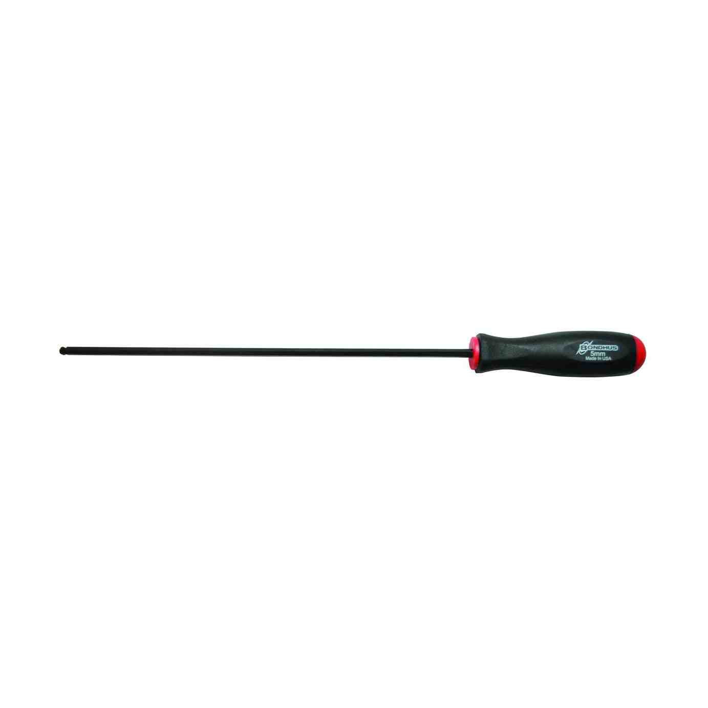 Bondhus 3754 Extra Long 2.5mm Ball End Screwdriver w/ProGuard Finish, Multicolor, One Size