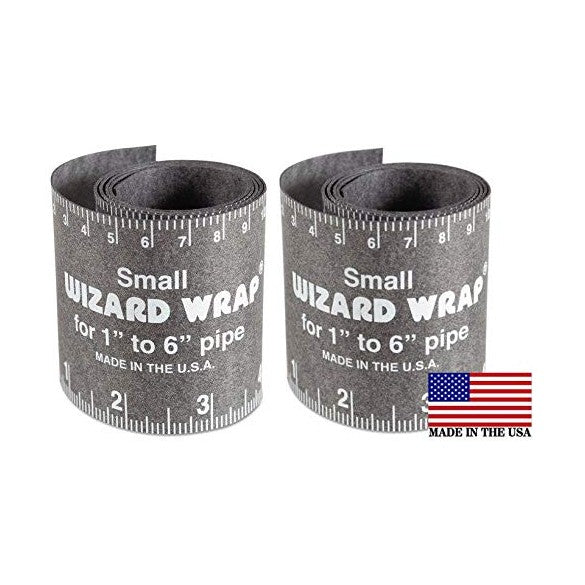2 EACH Flange Wizard WW-16 Small Wrap 30” Long x 2-5/8” Wide For Pipe 1” to 6” Diameter