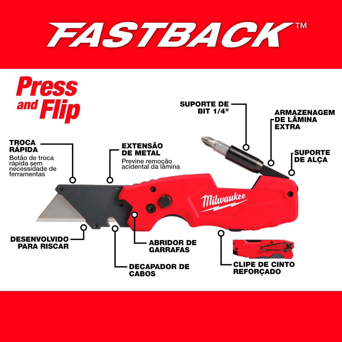 Fastback UTIILY KNF 6IN1