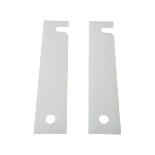Supco DE7319 Dryer Dum Bearing Glides Slides for GE WE03X37319 2 Glides Per Pkg