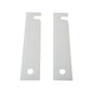 Supco DE7319 Dryer Dum Bearing Glides Slides for GE WE03X37319 2 Glides Per Pkg