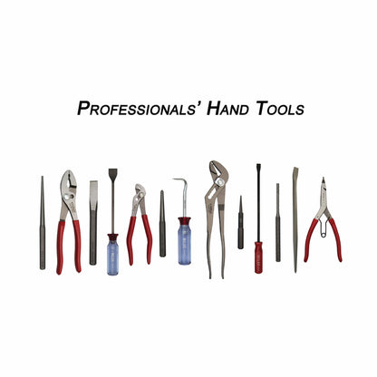 Wilde Tool Water Pump Slip Joint Pliers with Notched Nose and Knurled Handle