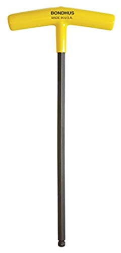 Bondhus 13110 3/16" Ball End Tip T-Handle w/ProGuard Finish,9.8"