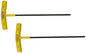 "Bondhus 75110 3/16"" ProHold Tip Ball End T-Handle w/ProGuard Finish,9.8"",2 PC", multi, one size