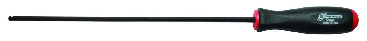 Bondhus 3754 Extra Long 2.5mm Ball End Screwdriver w/ProGuard Finish, Multicolor, One Size