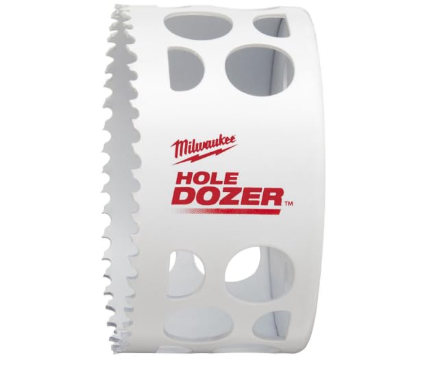 MILWAUKEE'S Hole Saw, Bi-Metal, Black, 3-3/4 in. (49-56-9643T)