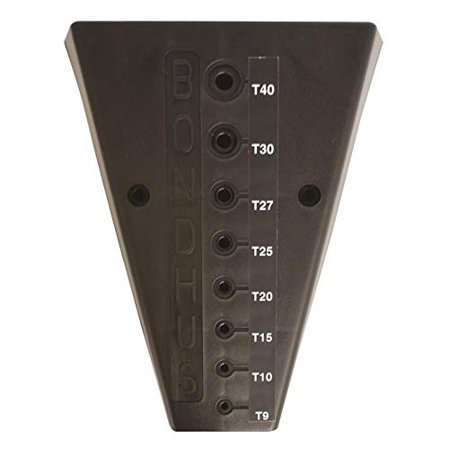 Torx Molded T-Handle Stand Holds 8 Tools T9-T40