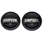Simpson Motorcycle MBSA Helmet Shield Anchors - MOD Bandit Series - Pair