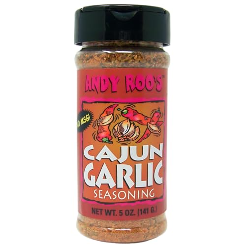 Andy Roo's Cajun Garlic Seasoning, 5 Ounces - No MSG