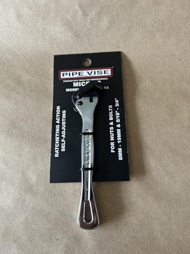 Pipe Vise ORIGINAL SW127-14 Micro 5 Steel Self-Adjusting Wrench 6 inches
