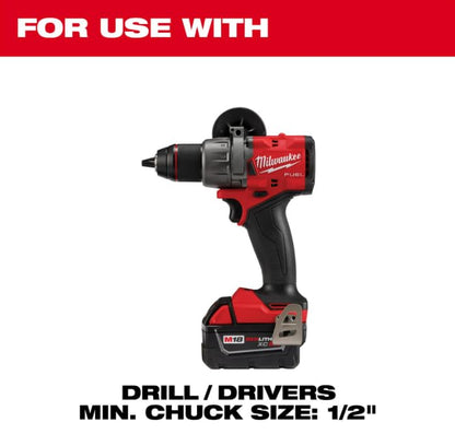 MILWAUKEE'S Hole Saw, Bi-Metal, Black, 3-3/4 in. (49-56-9643T)
