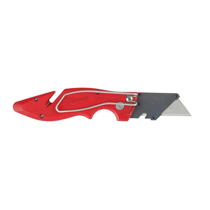 Milwaukee 48-22-1901 Fastback Press and Flip Utility Knife with Belt Clip and Onboard Wire Stripping (Set of 4)