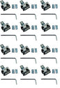 SUPCO BPV-31 Bullet 3-in-1 Line Tap Piercing Valve, 500 psi Pressure, 1/4", 5/16", and 3/8" OD Size (Pack of 12)