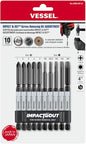 (USA Official) VESSEL Impact & Out Screw Removing Bit assortment
