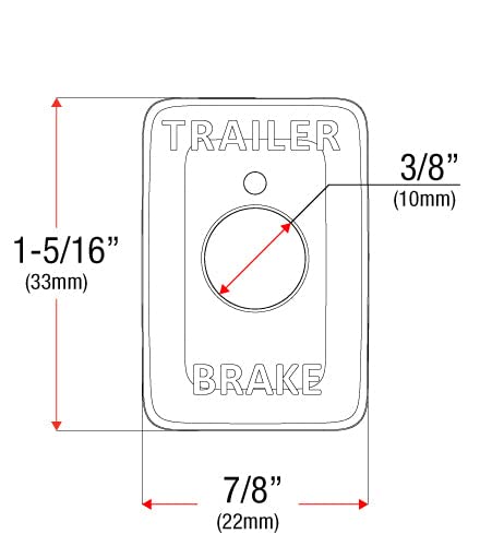 Switch Insert Panel for Toyota and Mitsubishi vehicles
