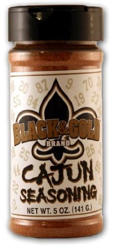 Andy Roo's Black and Gold Cajun Seasoning, 5 Ounces