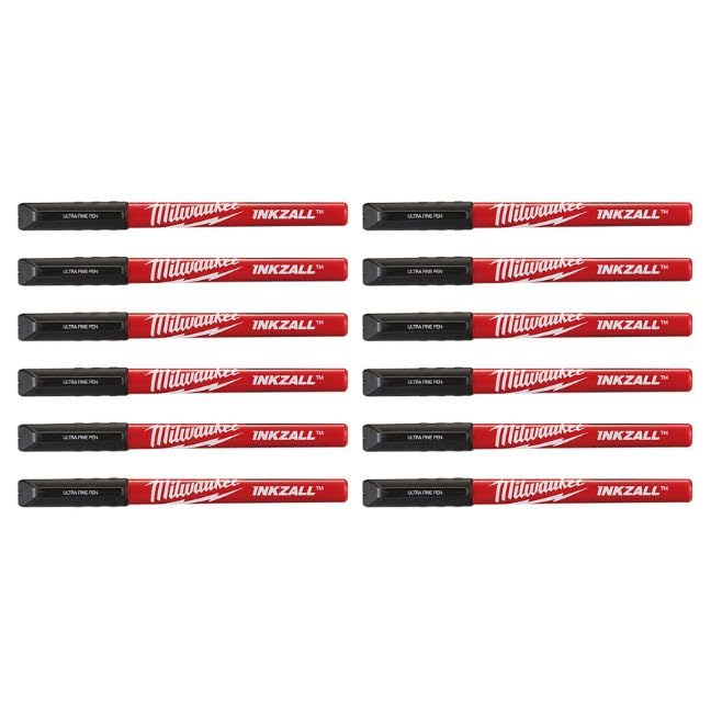 12pk Ultr Fn Blk Inkzall