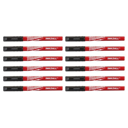12pk Ultr Fn Blk Inkzall