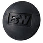 B&W Trailer Hitches Rubber Black Utilitarian Gooseneck Ball Gap Hole Cover