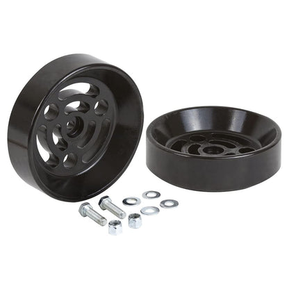 Daystar, Air Bag Cradle designed for full suspension travel, Fits All 6" diameter convoluted Air Bags, fits any full size of half ton truck, 2/4WD, KU09140BK, Made in America, Black