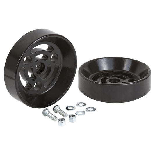 Daystar, Air Bag Cradle designed for full suspension travel, Fits All 6" diameter convoluted Air Bags, fits any full size of half ton truck, 2/4WD, KU09140BK, Made in America, Black