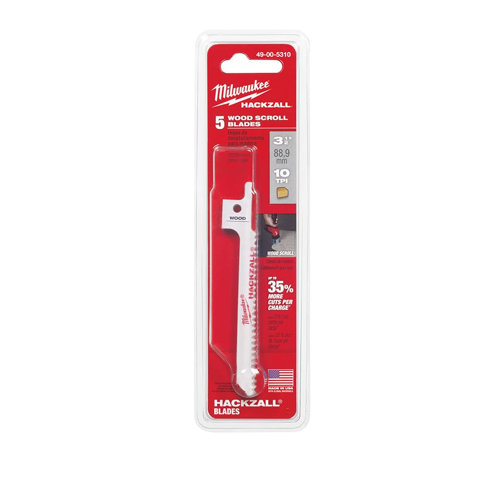 Milwaukee Electric - M12 HACKZALL BLADE-WOOD SCROLL