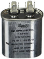 Run Capacitor, Oval, 7.5 Mfd., 370 Volt, CR7.5X370