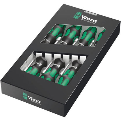 WERA - Hollow Nutdriver Set 7Pc Imperial, 395 Ho/7 3/16in. - 1/2in - 5345230001