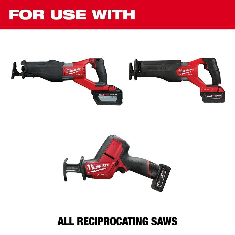 Milwaukee Tool 6" 14 TPI The Torch Sawzall Blade (5 Pk) 48-00-5782