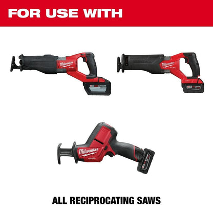 Milwaukee Tool 6" 14 TPI The Torch Sawzall Blade (5 Pk) 48-00-5782