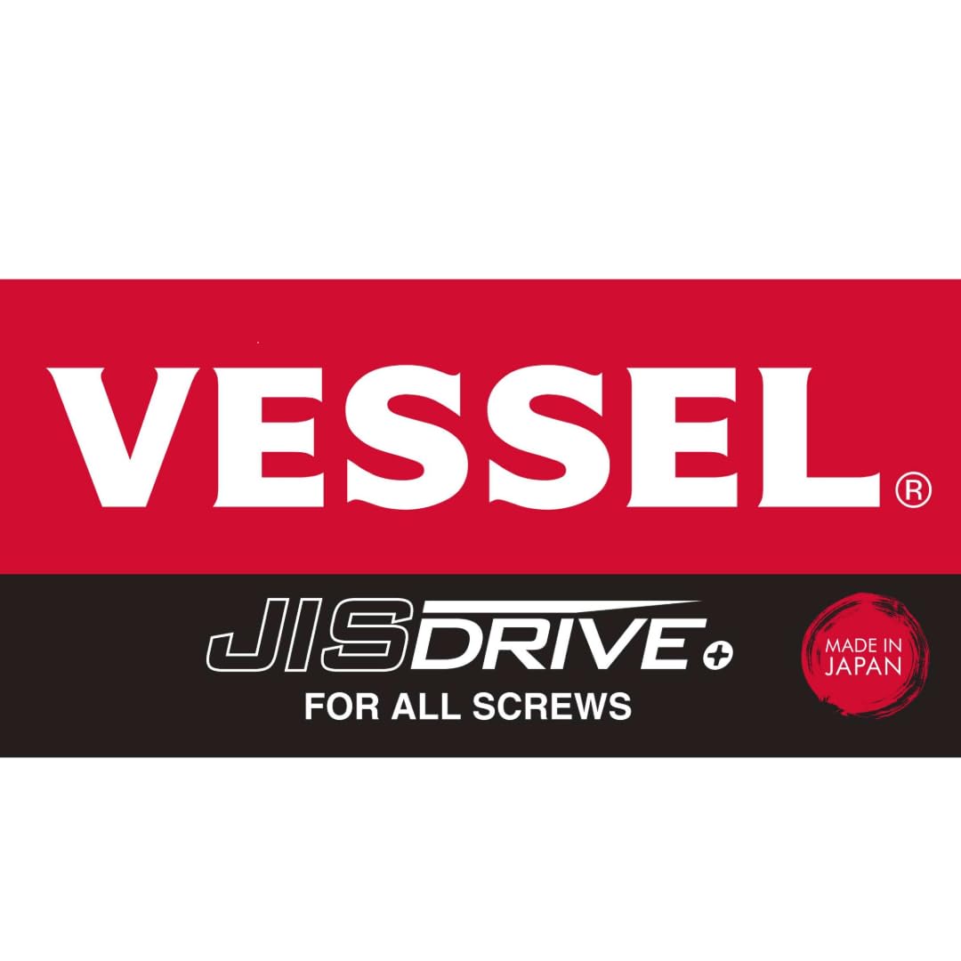 VESSEL ARMOR GRIP Screwdriver 8PC. Set (JISDRIVE) No.550A8PTU