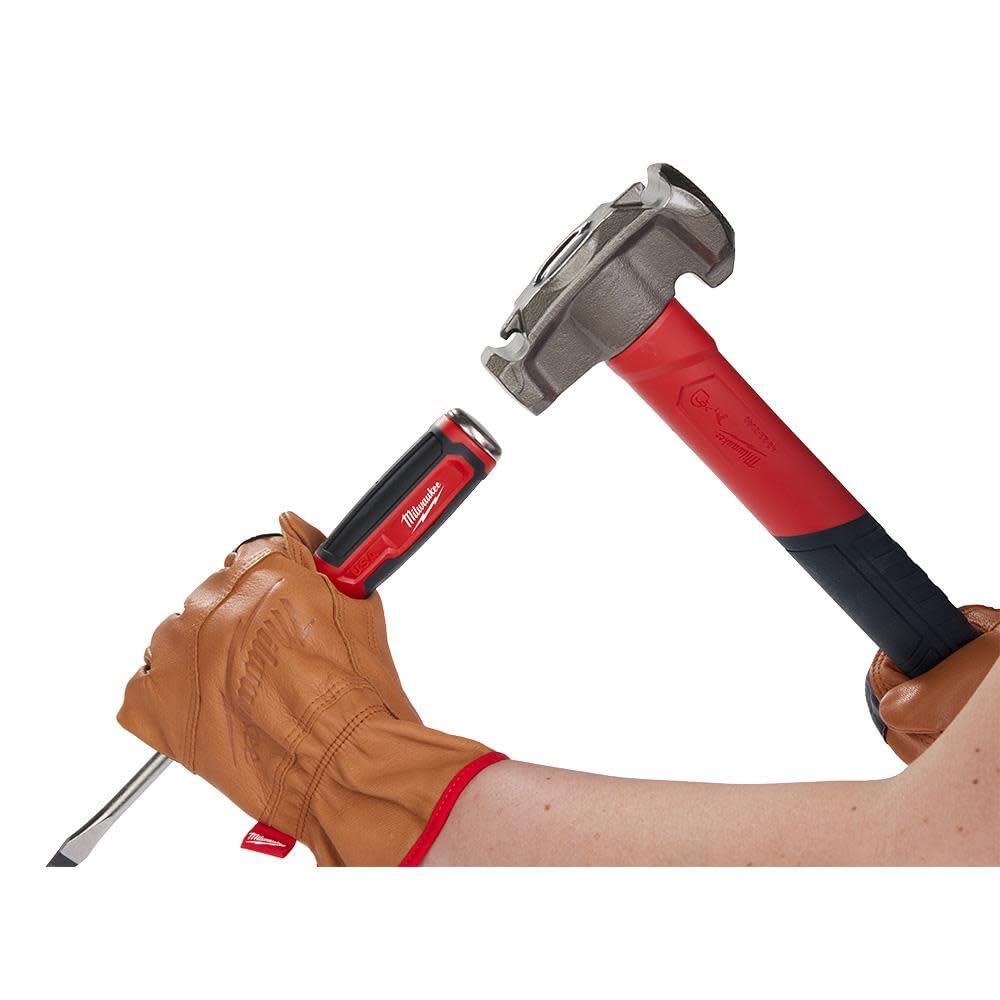 Milwaukee 5/16 in. Slotted 6 in. Demolition Flat Head Screwdriver with Cushion Grip