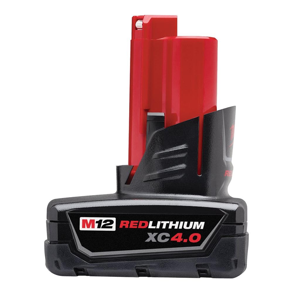 Milwaukee M12 12-Volt Lithium-Ion XC Extended Capacity 4.0 Ah Battery Pack (2-Pack)