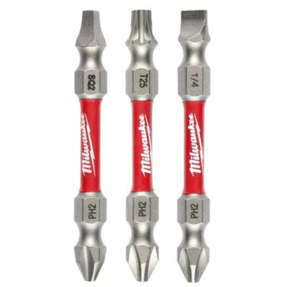 Milwaukee Electric - Shockwave Impact Duty. PH2/SQ2/T25 Double Ended BI
