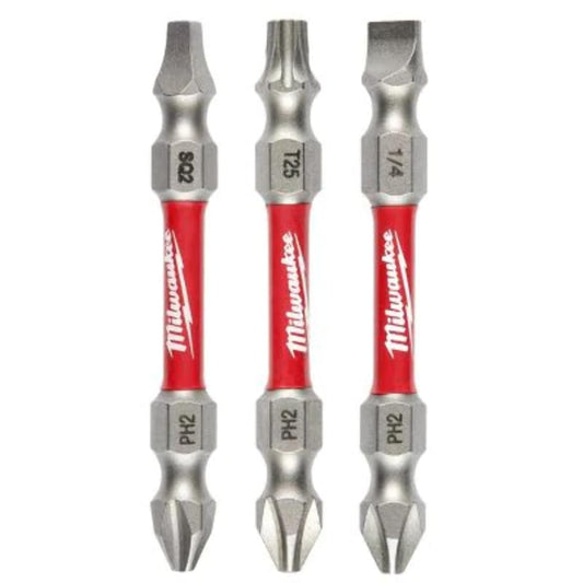 Milwaukee Electric - Shockwave Impact Duty. PH2/SQ2/T25 Double Ended BI