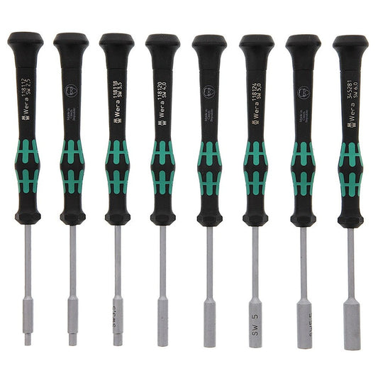 WERA - Micro Nutdriver Set 8Pc (2.5-6.0), 2069/8-5345278001