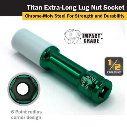 Titan Drive Non-Marring Lug Nut Socket