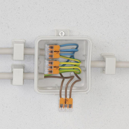 Wago 221-415 Lever-Nuts 5 Conductor Compact Connectors 50 PK