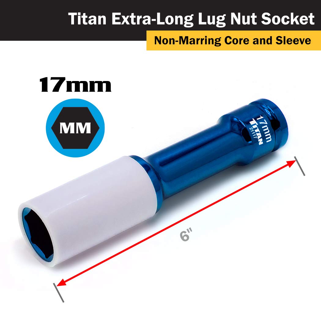 Titan Drive Non-Marring Lug Nut Socket
