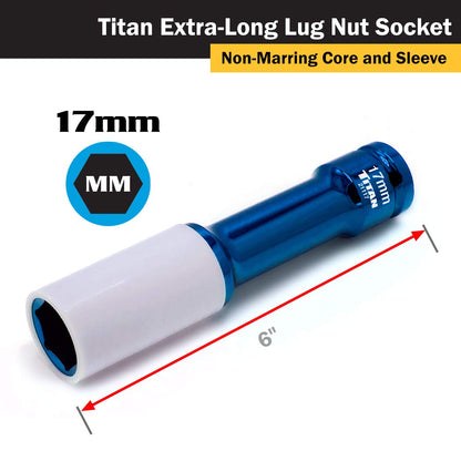 Titan Drive Non-Marring Lug Nut Socket
