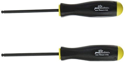 Bondhus 10610 3/16" Ball End Screwdriver w/ProGuard Finish, 3.7", 2PC