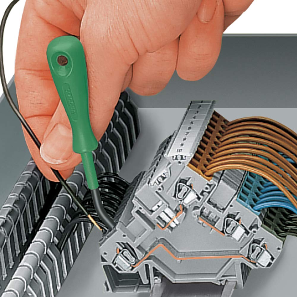 Wago Operating tool,100 mm,Green/Black 210-658 - 1 Each