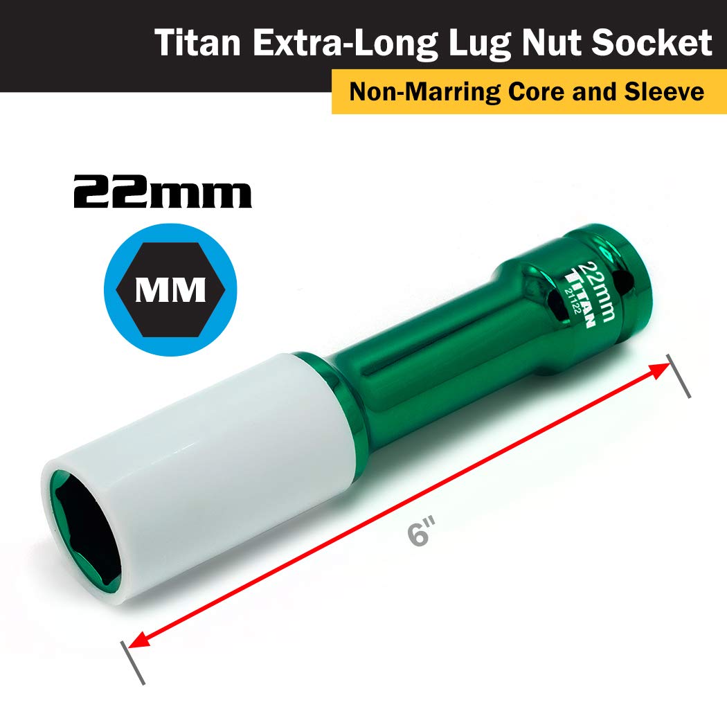 Titan Drive Non-Marring Lug Nut Socket