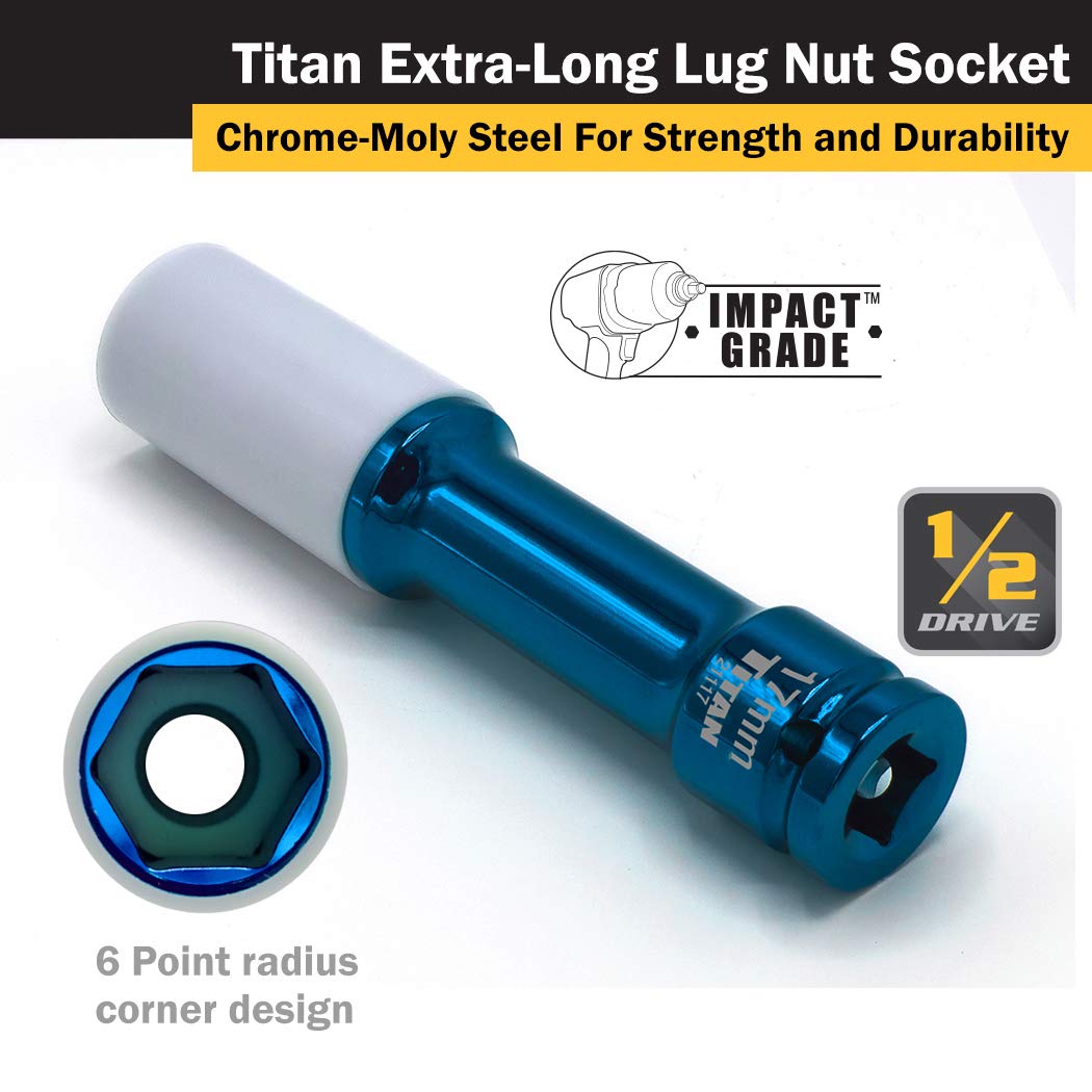 Titan Drive Non-Marring Lug Nut Socket