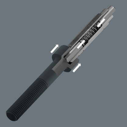 Wera - 05073201001-4-in-1 Bit, 9506 SB 4-in-1 Bit 1, 3, 4, 5, 6 x 37 mm