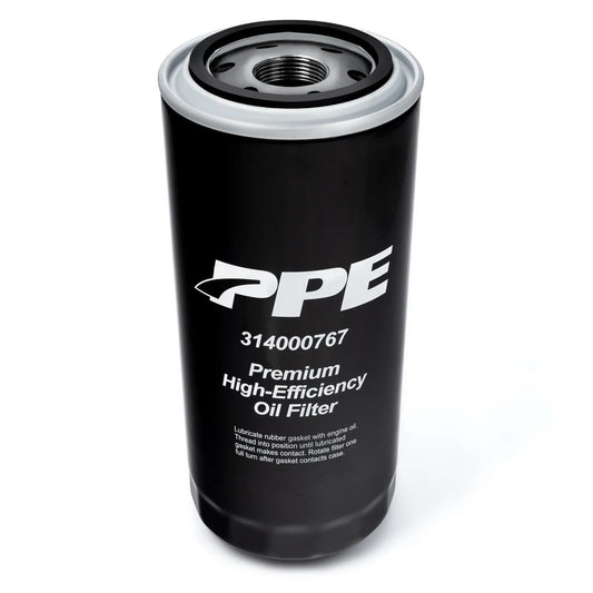 Pacific Performance Engineering Premium High-Efficiency Engine Oil Filter compatible with 2011-2024 Ford Superduty 6.7L Power Stroke